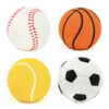 Chiwava 4 Pack 2.4 Inch Squeaky Latex Rubber Dog Toy Balls – Bild 9