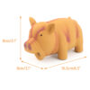 Chiwava 2 Pack 6.5 Inch Medium Pig Dog Toy – Image 3