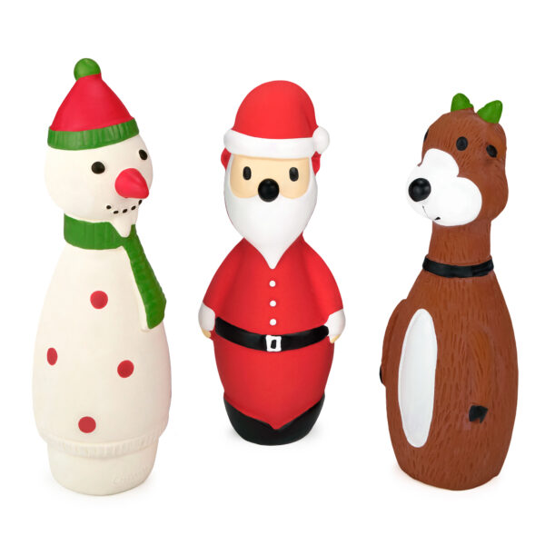 Chiwava 3 Pack Small Christmas Dog Toys - 图片 8