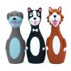 Chiwava 3 Pack 5.7 Inch Squeaky Latex Dog Toys Standing Stick Dog - Image 9