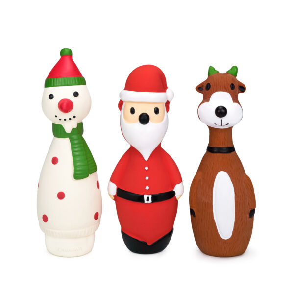 Chiwava 3 Pack Small Christmas Dog Toys - 图片 10
