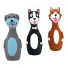Chiwava 3 Pack 5.7 Inch Squeaky Latex Dog Toys Standing Stick Dog - Image 10
