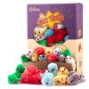 Chiwava 60PCS 4.1 Inch Furry Cat Toy Mice Rattle Small Mouse - 画像 (13)