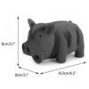 Chiwava 2 Pack 6.5 Inch Medium Pig Dog Toy – Image 2