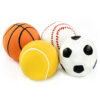 Chiwava 4 Pack 2.4 Inch Squeaky Latex Rubber Dog Toy Balls – Bild 12