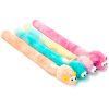 Chiwava 4 Packs 15 Inch Long Soft Plush Cat Toys Mice with Bell
