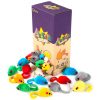 Chiwava 36PCS 4.1 Inch Furry Cat Toy Mice Rattle Small Mouse – Image 3
