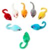 Chiwava 36PCS 4.1 Inch Furry Cat Toy Mice Rattle Small Mouse – Image 7