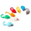 Chiwava 36PCS 4.1 Inch Furry Cat Toy Mice Rattle Small Mouse – Image 13