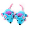 Chiwava 2 Pack Catnip Plush Cat Toys Mouse with bell - Imagen 10
