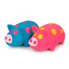 Chiwava 2 Pack Large Grunt Pig Dog Toys Assorted Color - 画像 (4)