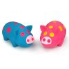 Chiwava 2 Pack Large Grunt Pig Dog Toys Assorted Color - 画像 (5)