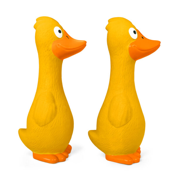Chiwava 2 Pack Funny Squeaky Latex Dog Toys Yellow Duck - immagine 11