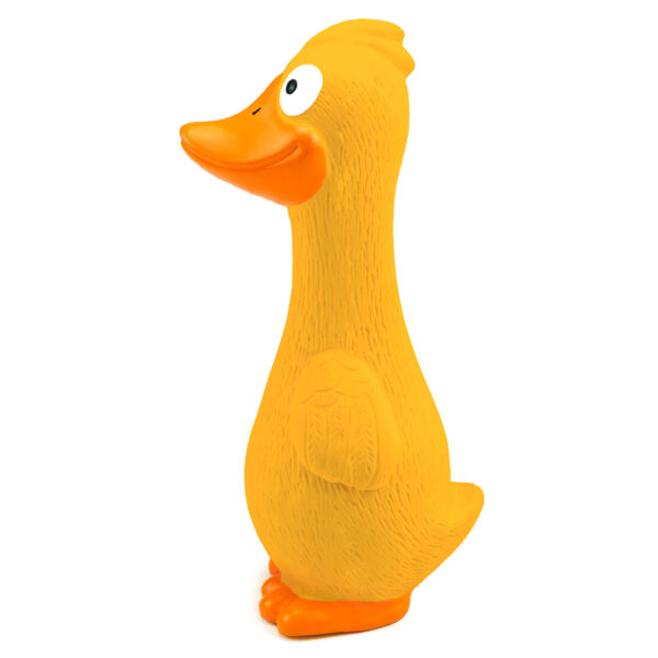 Chiwava 2 Pack Funny Squeaky Latex Dog Toys Yellow Duck - immagine 4