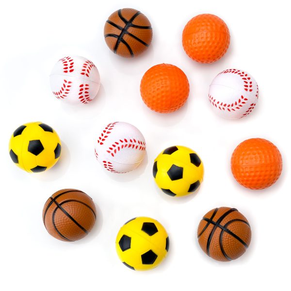 Chiwava 12 Pack 1.6 Inch Soft Foam Cat Toys Ball - Image 7
