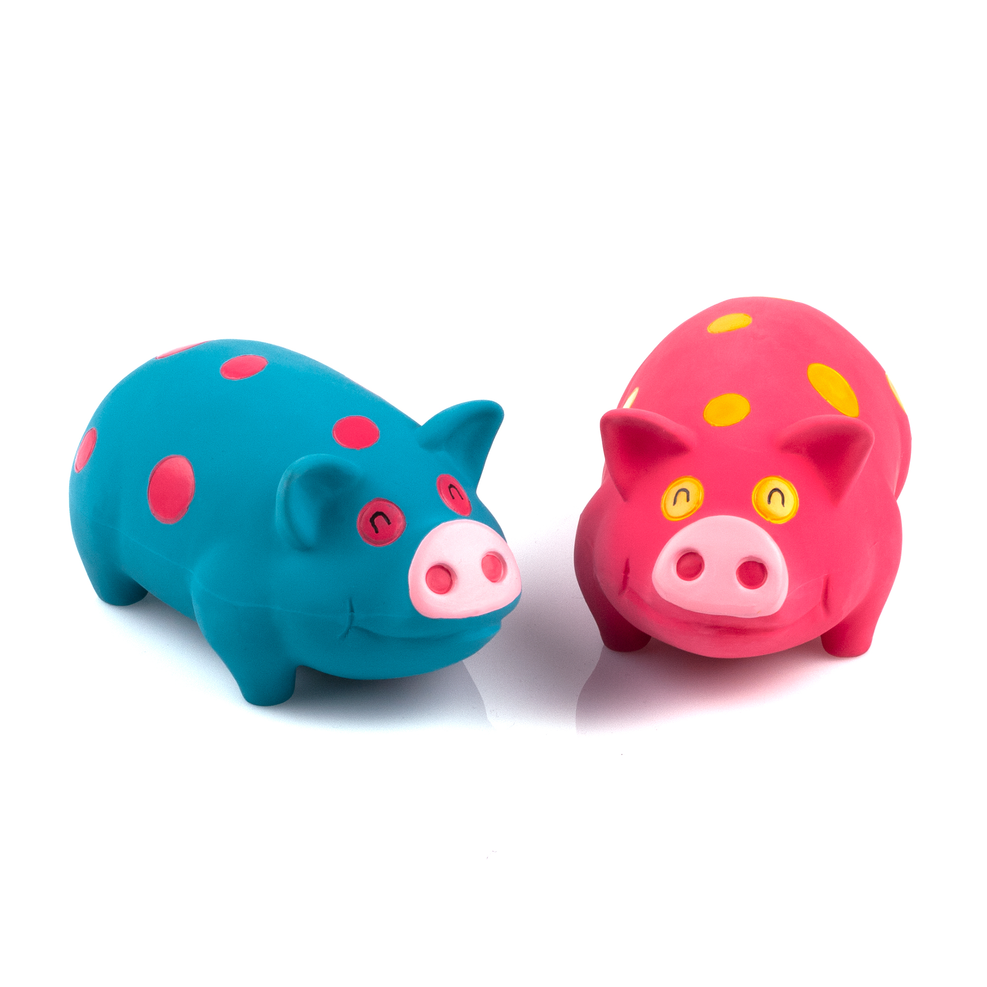 Chiwava 2 Pack Grunt Pig Dog Toys