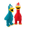 Chiwava 2 Pack Squeaky Latex Dog Toys Standing Chicken Assorted Color – Bild 8