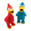 Chiwava 2 Pack Squeaky Latex Dog Toys Standing Chicken Assorted Color – Bild 9