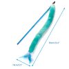 Chiwava 2PCS Retractable Cat Toy Wand Feather Interactive Cat Teaser - immagine 9