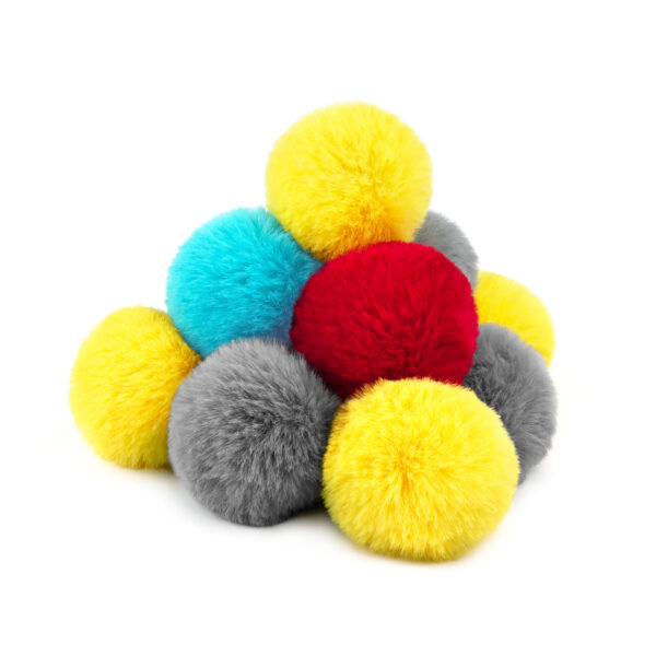 Chiwava Catnip Furry Cat Toys Ball – Bild 14