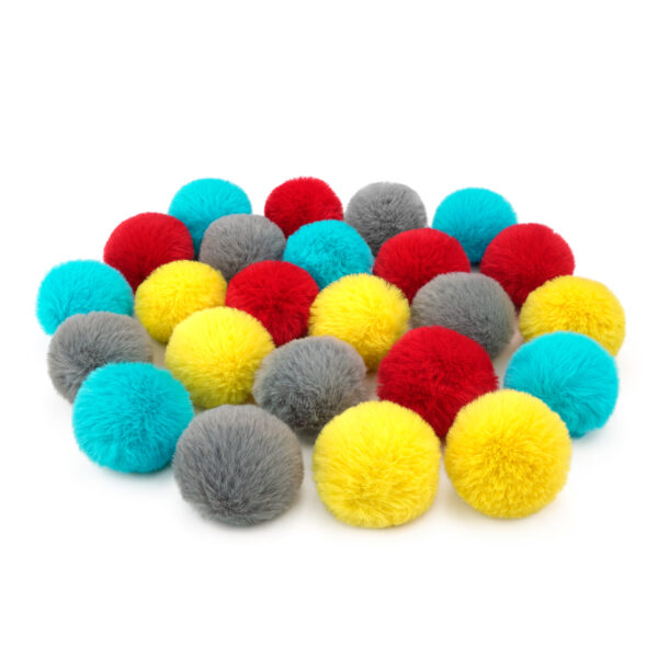 Chiwava Catnip Furry Cat Toys Ball – Bild 17