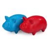 Chiwava Durable Natural Rubber Treat Dog Toy Pig - Imagen 2