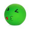 Chiwava 3 Pack 2.7'' Latex Squeaky Dog Toy Ball Smiley Face Round Balls – Image 6