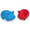 Chiwava Durable Natural Rubber Treat Dog Toy Pig - Imagen 3