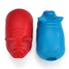 Chiwava Durable Natural Rubber Treat Dog Toy Pig - Imagen 5