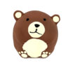 Chiwava 4 Pack Squeak Latex Dog Toy Funny Brown Bear Sets - Imagen 10