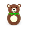 Chiwava 4 Pack Squeak Latex Dog Toy Funny Brown Bear Sets - Imagen 8
