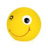 Chiwava 3 Pack 2.7'' Latex Squeaky Dog Toy Ball Smiley Face Round Balls – Image 5