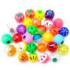 Chiwava 48 Pack Plastic Noisy Cat Toy Balls with Bell - Image 5