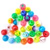 Chiwava 48 Pack Plastic Noisy Cat Toy Balls with Bell - Image 11