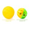 Chiwava 48 Pack Plastic Noisy Cat Toy Balls with Bell - Image 3