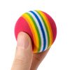Chiwava 45 Pack 1.7 Inch Foam Cat Toys Ball Rainbow Color – Image 3