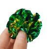 Chiwava 24 Pack 1.6 Inch Mylar Balls Cat Toy Shiny Crinkle Ball – Image 4