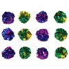 Chiwava 24 Pack 1.6 Inch Mylar Balls Cat Toy Shiny Crinkle Ball – Image 5
