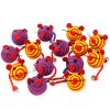 Chiwava 14PCS 1.6" Rope Rattle Mice with Bell Interactive Toys For Cats - Image 11