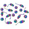 Chiwava 18PCS Rainbow Rope Ball and Mice - 画像 (12)