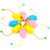 Chiwava 18PCS 2.8" Colorful Mice with catnip - Image 9