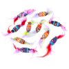 Chiwava 10PCS 8.6" Candy Balls with Feather For Cats - Image 8