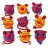 Chiwava 14PCS 1.6" Rope Rattle Mice with Bell Interactive Toys For Cats - Image 12