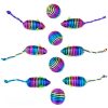 Chiwava 18PCS Rainbow Rope Ball and Mice - 画像 (8)