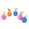 Chiwava 12PCS Feather Balls Interactive Toys For Cats - 图片 9