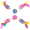 Chiwava 12PCS Sisal Mice and Sisal Balls - 图片 10
