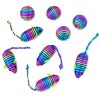 Chiwava 18PCS Rainbow Rope Ball and Mice - 画像 (9)
