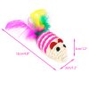 Chiwava 12PCS Sisal Mice and Sisal Balls - 图片 3