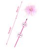 Chiwava 3 Pack 31" Feather Cat Toy Wand Sunflowers with Bell – Bild 2