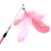 Chiwava 3 Pack 25" Colorful Feather Cat Teaser Wand with Bell - Imagen 8